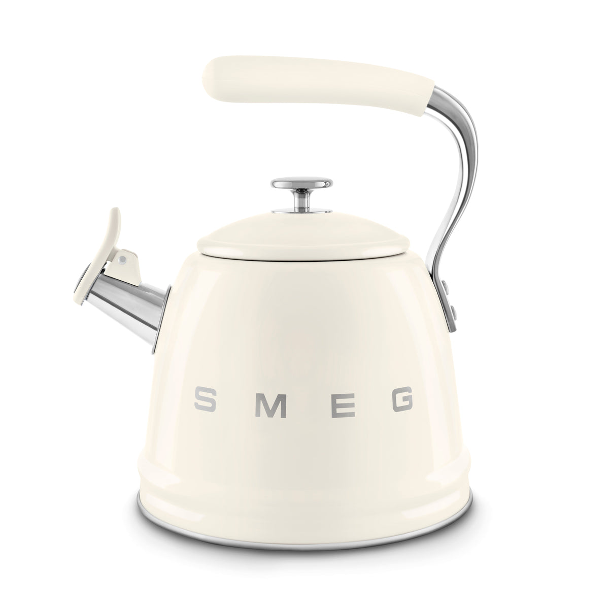 Hervidor de Fogón Smeg WKF01CR 2.3L Silbante Crema