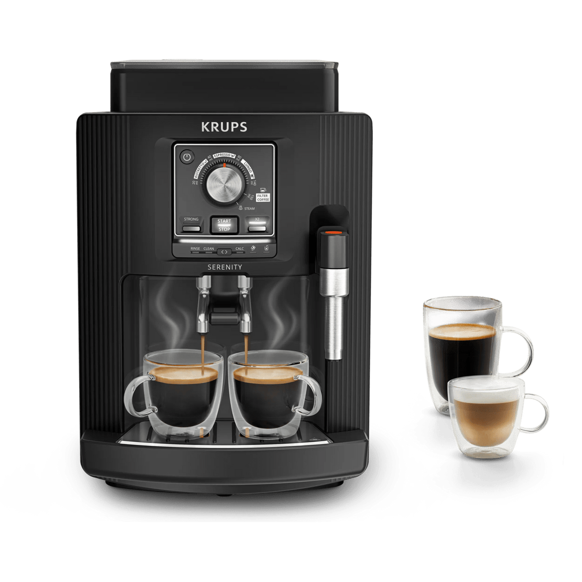 Cafetera Superautomática Krups EA4008 Serenity Compacta