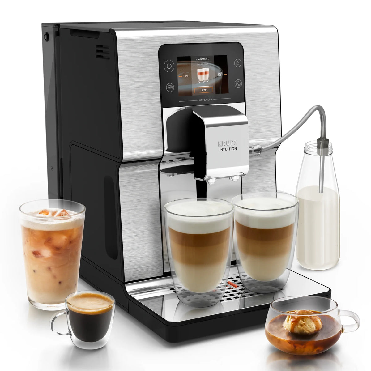 Cafetera Superautomática Krups Intuition EA879E 1150W
