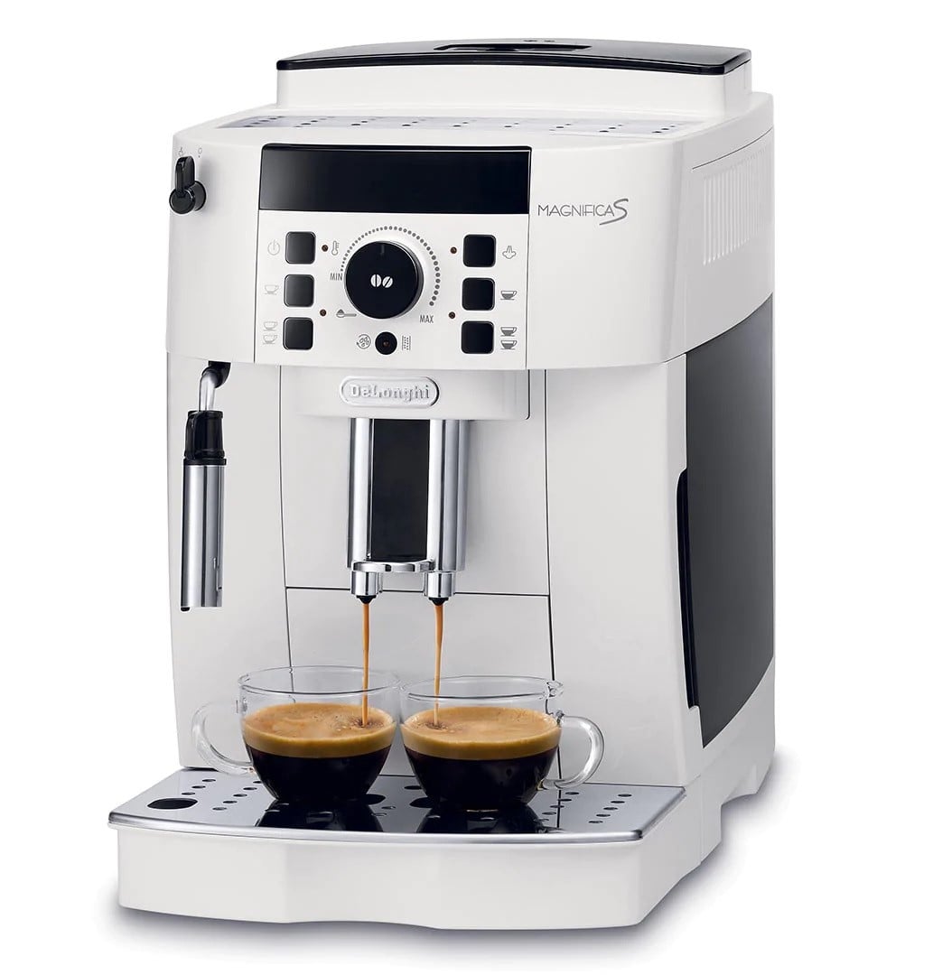 Cafetera Superautomática DeLonghi Magnifica S ECAM21117W Blanca
