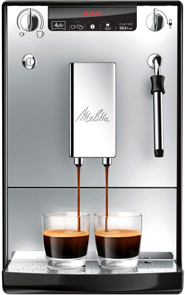 Cafetera Superautomática Melitta Solo & Milk E953-102/202 Plata