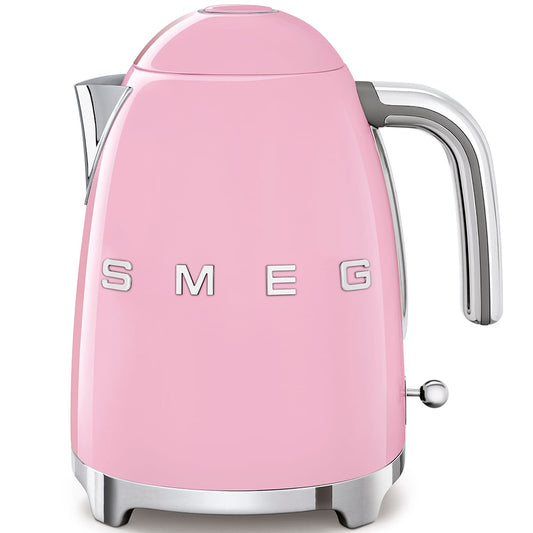 Hervidor de Agua Smeg KLF03PKEU 1.7L 2400W Rosa Pastel