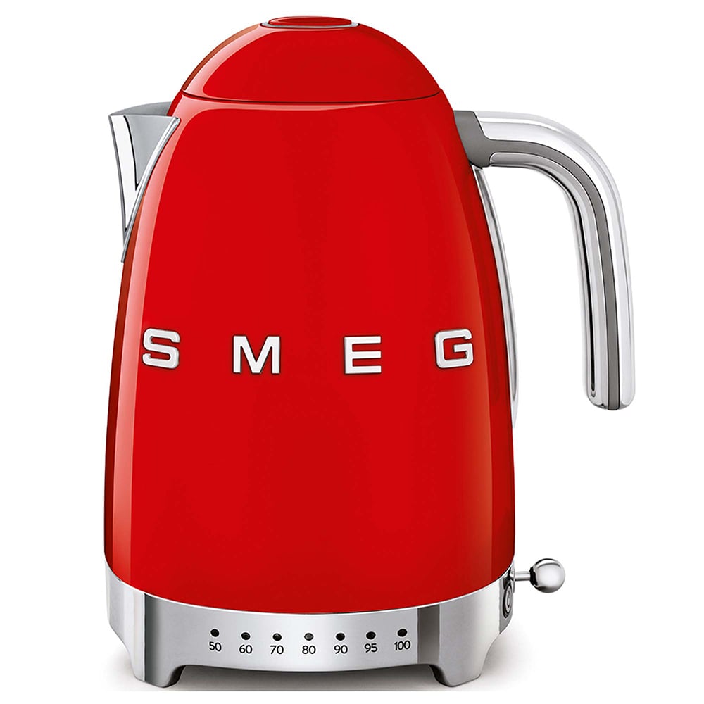 Hervidor de Agua Smeg KLF04RDEU 1.7L 2400W Rojo Variable