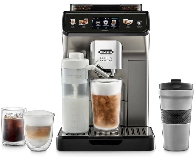 Cafetera Superautomática DeLonghi Eletta Explore ECAM450.86.T