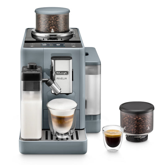 Cafetera Superautomática DeLonghi Rivelia EXAM440.55.G Gris