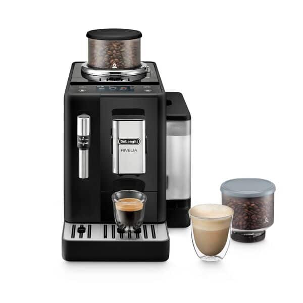 Cafetera Superautomática DeLonghi Rivelia EXAM440.35.B Negra