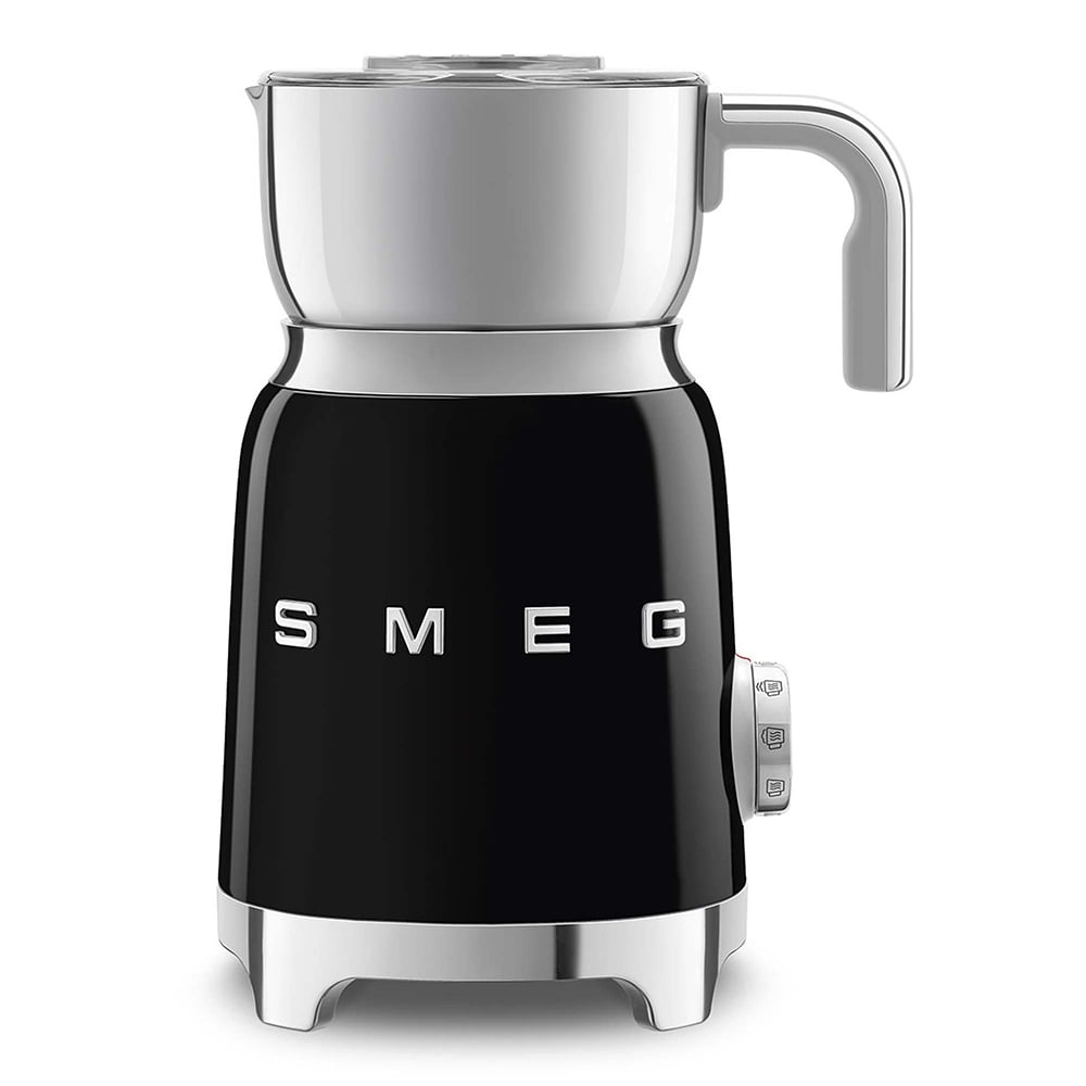 Espumador y Calientaleche Smeg MFF11BLEU 500W Negro
