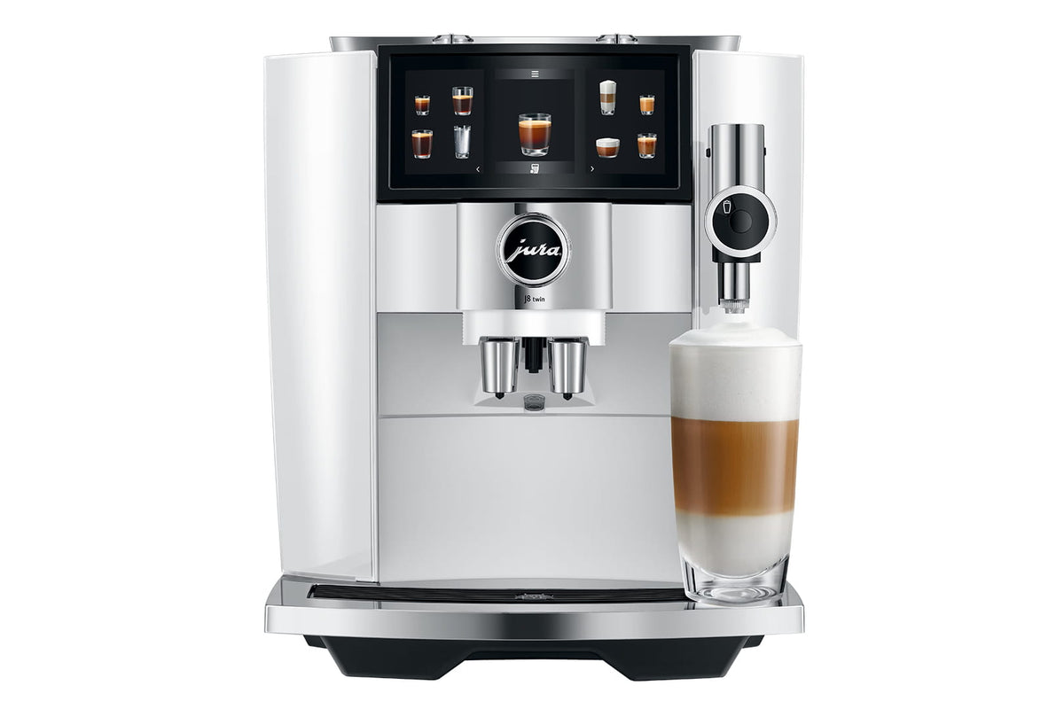 Cafetera Superautomática Jura J8 Twin White 15594 1450W 15B Doble Molinillo