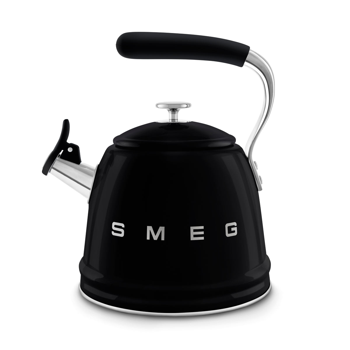 Hervidor de Fogón Smeg WKF01BL 2.3L Silbante Negro