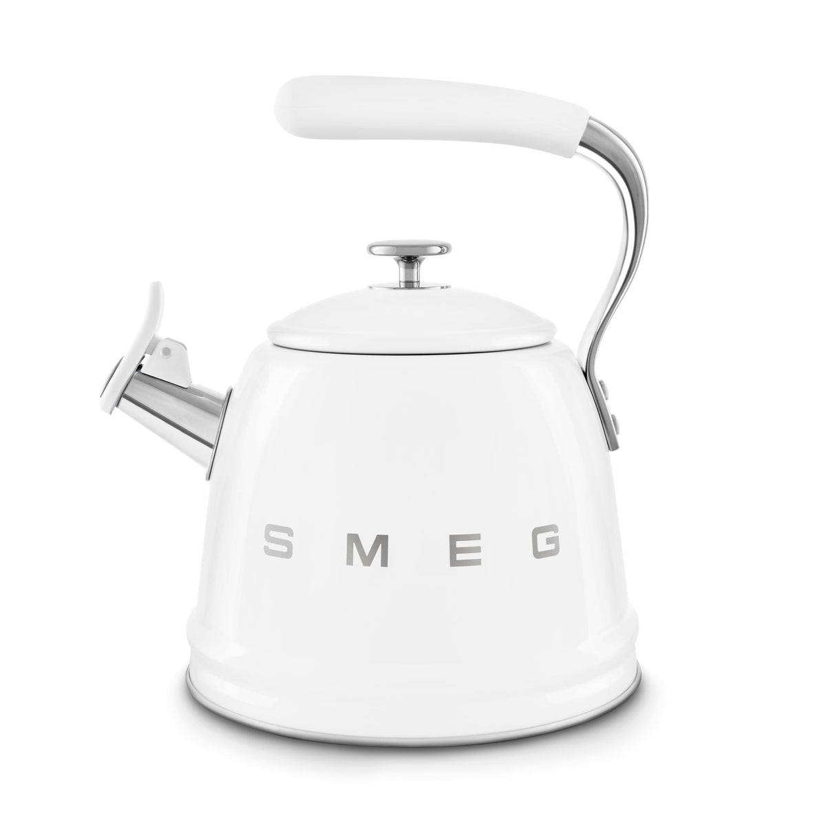 Hervidor de Fogón Smeg WKF01WH 2.3L Silbante Blanco