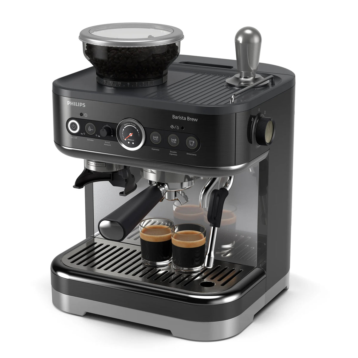 Cafetera Espresso Philips Barista Brew PSA3218/10 con Molinillo