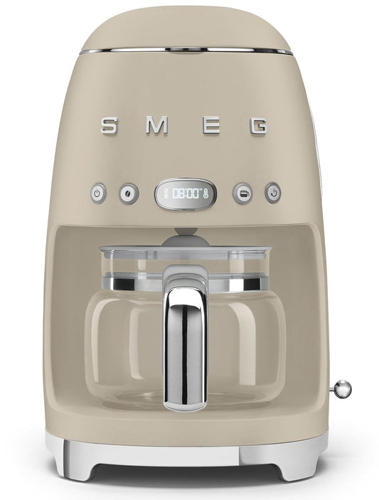 Cafetera de Goteo Smeg DCF02MLMEU 1.4L Moonlight Champagne
